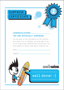 Webwise Primary Certificates