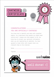 Webwise Primary Certificates