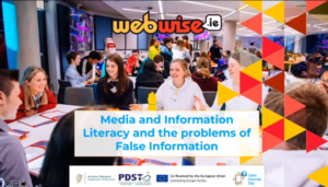 Webinar - Media and Information literacy and the problems of False Information