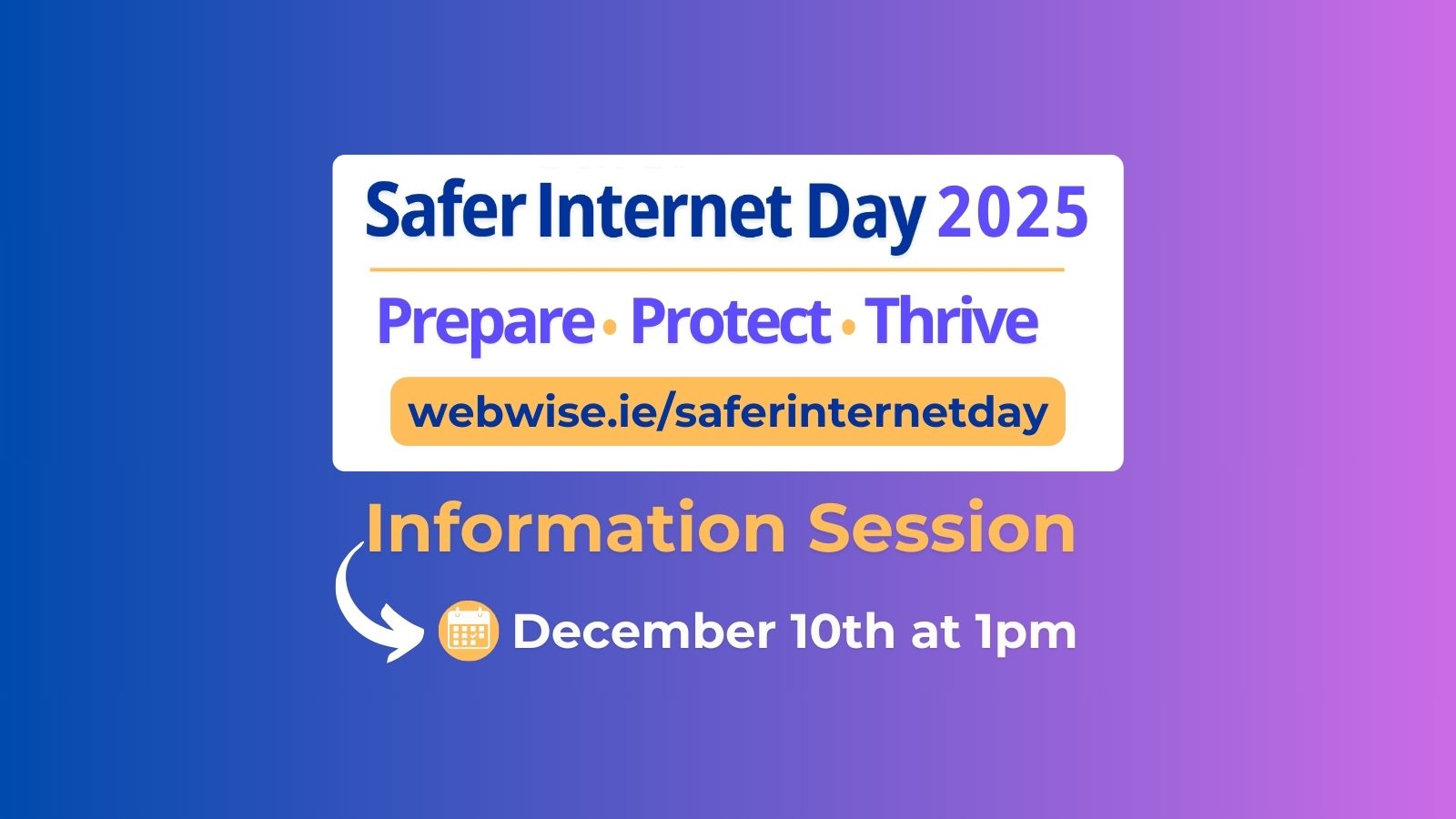 Safer Day 2025 Information Session